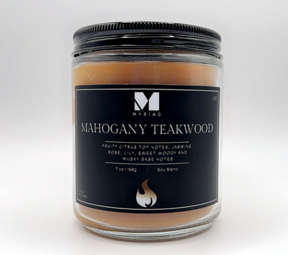 Mahogany Teakwood - 7oz Candle