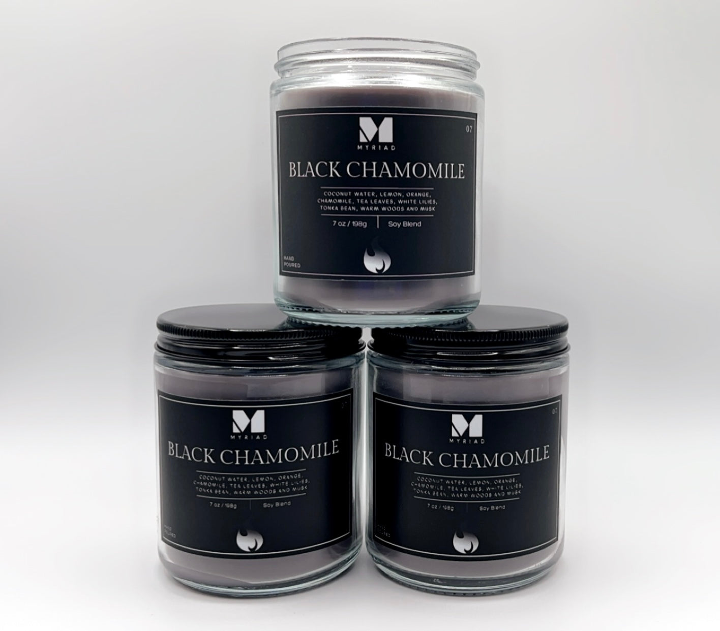 Black Chamomile - 7oz Candle