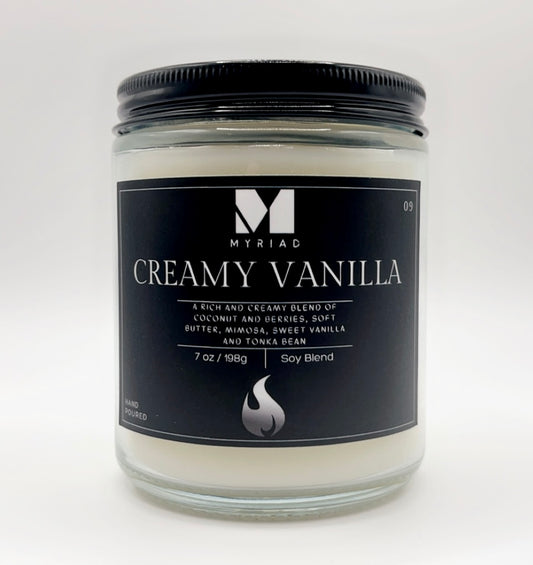 Creamy Vanilla - 7oz Candle