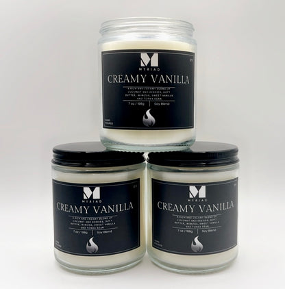 Creamy Vanilla - 7oz Candle