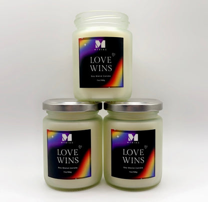 Love Wins - 7oz Candle